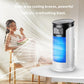 2026 Nouveau climatiseur à évaporation – Ventilateur de table USB compact, refroidisseur personnel avec réservoir de 300 ml, vitesses réglables, minuterie, silencieux, design portable pour la table de chevet