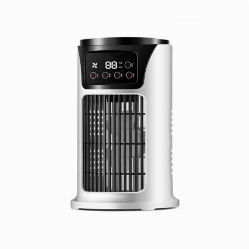 2026 Nouveau climatiseur à évaporation – Ventilateur de table USB compact, refroidisseur personnel avec réservoir de 300 ml, vitesses réglables, minuterie, silencieux, design portable pour la table de chevet