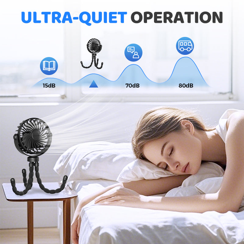 Mini ventilateur multifonction portable « Octopus »