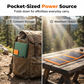 Panneau solaire portable avec chargement USB