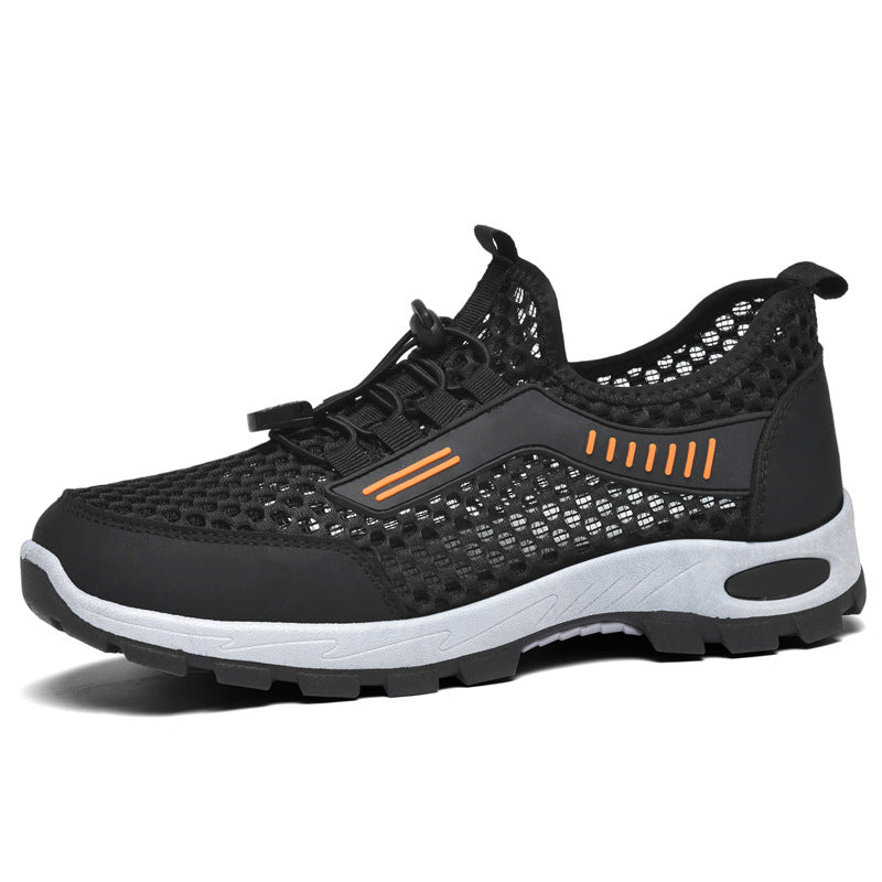 Baskets de plein air respirantes en mesh pour homme