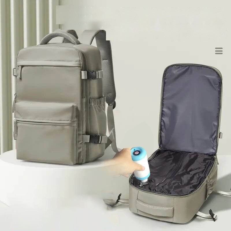 Sac à dos de voyage d'affaires compressible sous vide