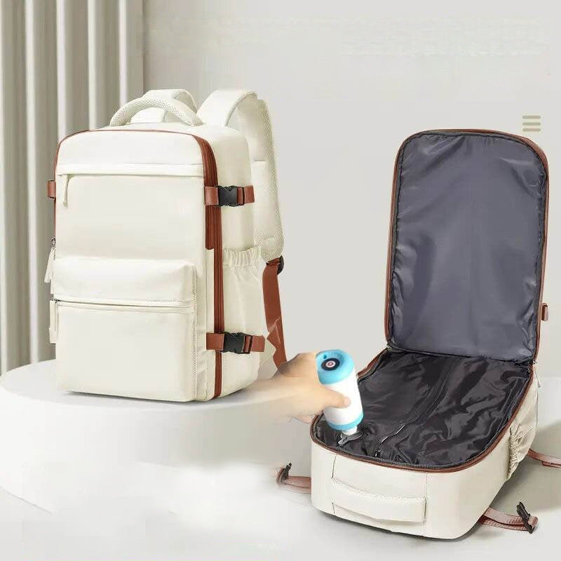 Sac à dos de voyage d'affaires compressible sous vide