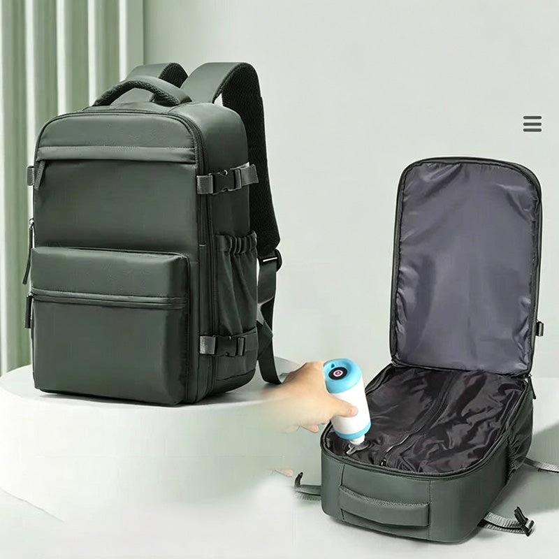Sac à dos de voyage d'affaires compressible sous vide