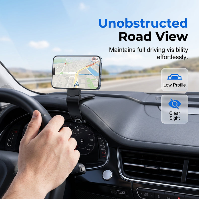 📱 LIMITED-TIME 50% OFF! ✨ Magnetic Dashboard Phone Mount – Strong Hold, Head-Up View, 360° Rotation 🚗