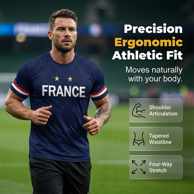 Maillot de football haut de gamme, respirant