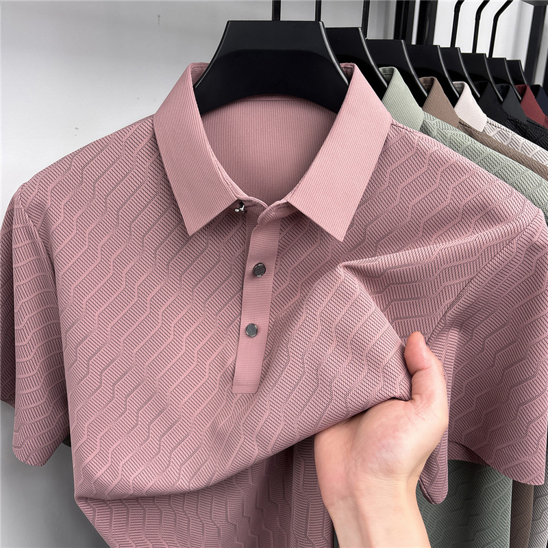 Chemise texturée rafraîchissante pour homme