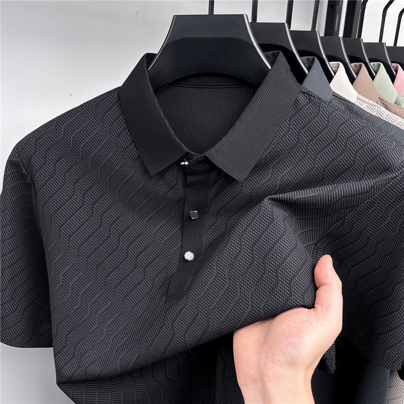 Chemise texturée rafraîchissante pour homme