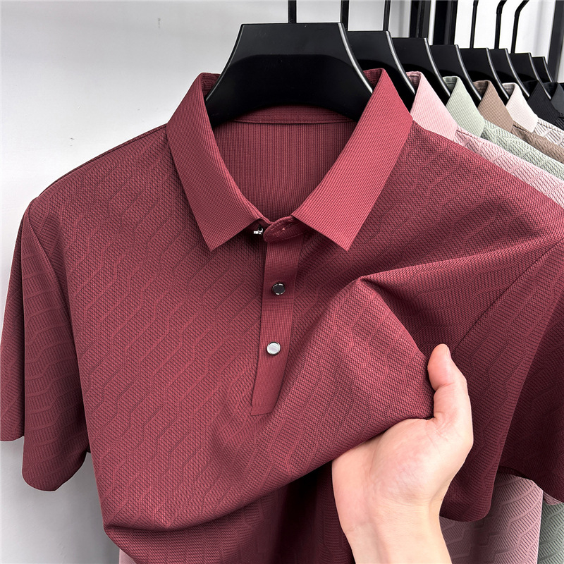 Chemise texturée rafraîchissante pour homme