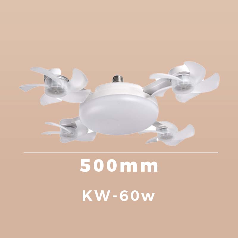 💡⏰ Dernier Jour | Ventilateur Plafond Culot E27 LED 2en1 -50%