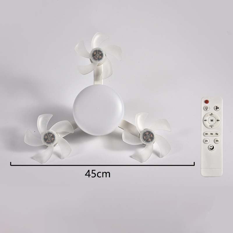 💡⏰ Dernier Jour | Ventilateur Plafond Culot E27 LED 2en1 -50%