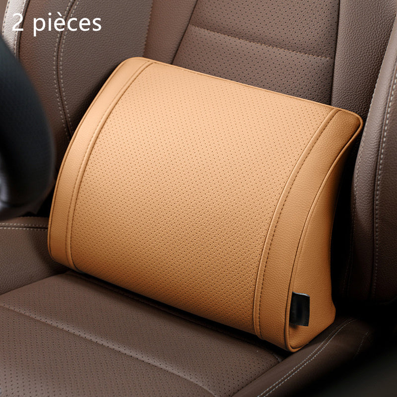 🚗Ensemble d'appuie-tête et de soutien lombaire ergonomiques pour sièges de voiture