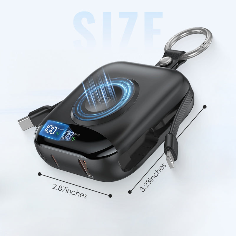 Chargeur rapide magnétique portable (powerbank)