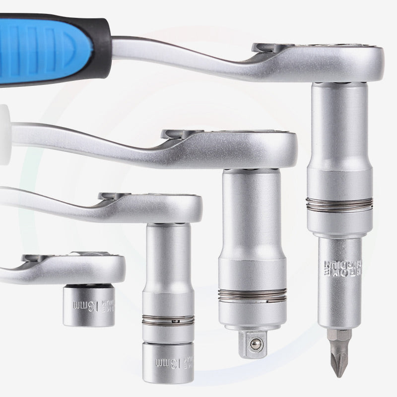 🔧 50% DE RÉDUCTION ! 🛠️ Kit Clé à Cliquet 29 Pièces – Acier Chrome-Vanadium – Douilles & Embouts for Bricolage & Auto