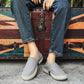 Chaussures slip-on décontractées en toile pour homme