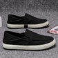Chaussures slip-on décontractées en toile pour homme