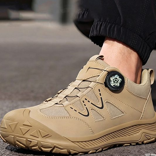 Chaussures de Sécurité Homme avec Embout en Acier et Système de Lacets Rotatif