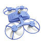 Lampe ventilateur modèle drone E27 à 3 vitesses avec télécommande