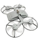 Lampe ventilateur modèle drone E27 à 3 vitesses avec télécommande
