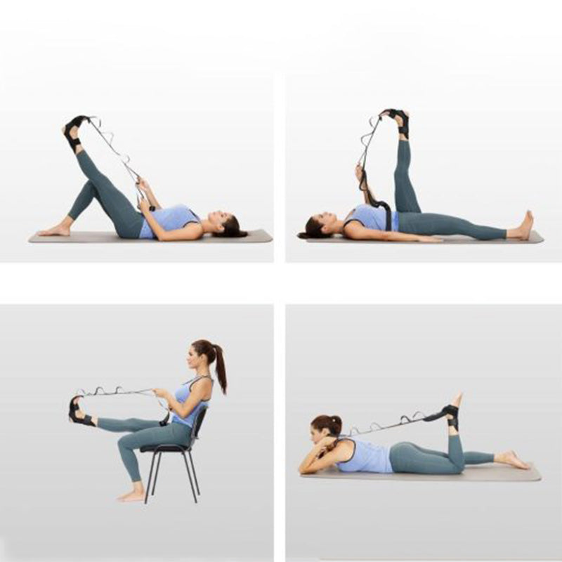 Sangle d'Étirement Multifonctionnelle pour Pieds & Jambes - Entraînement & Rééducation