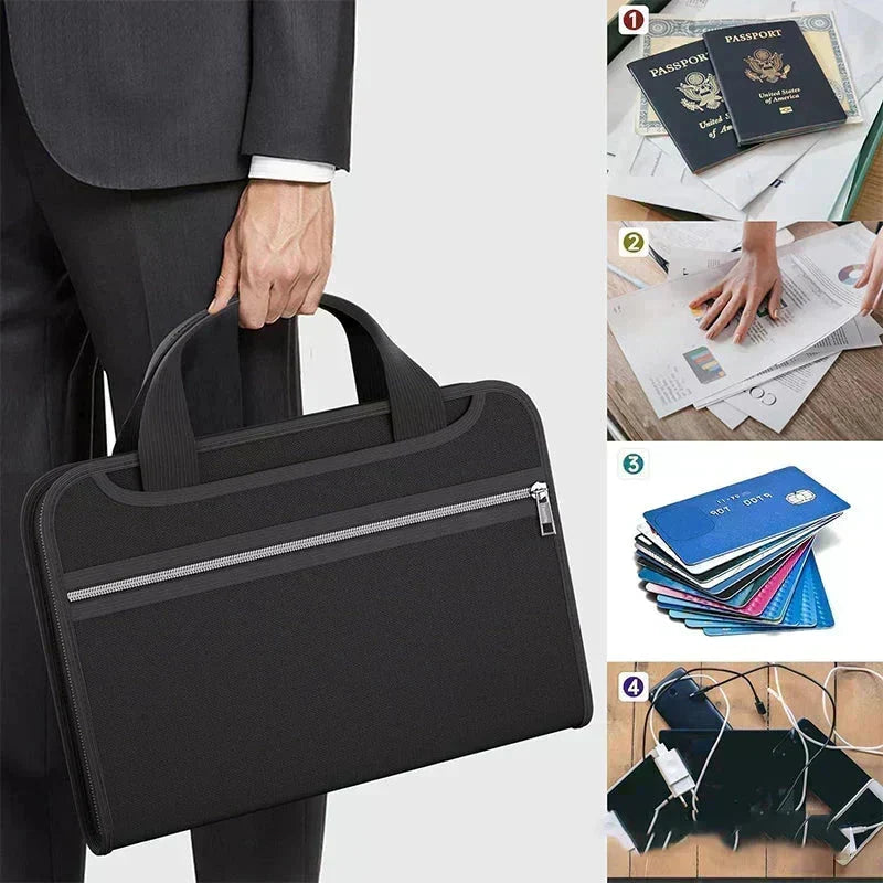 🎉 Soldes 2026 — Plus de 21 000 exemplaires vendus ! 💞 Dossier accordéon ignifuge – Sécurité ultime pour vos documents 🌸