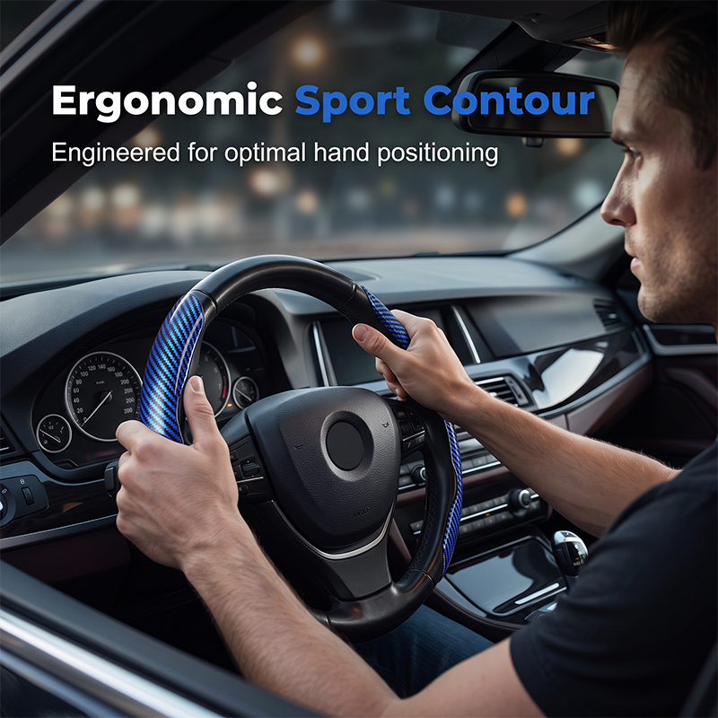 Couvre-Volant en Fibre de Carbone Segmentée
