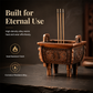 Brûle-Encens Ding à Quatre Pieds en Métal