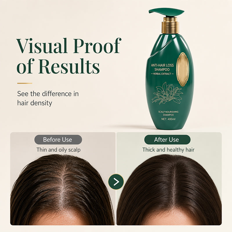 Shampooing fortifiant aux extraits naturels de plantes
