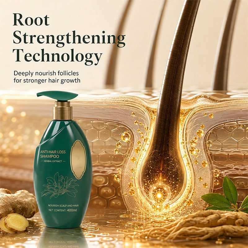 Shampooing fortifiant aux extraits naturels de plantes