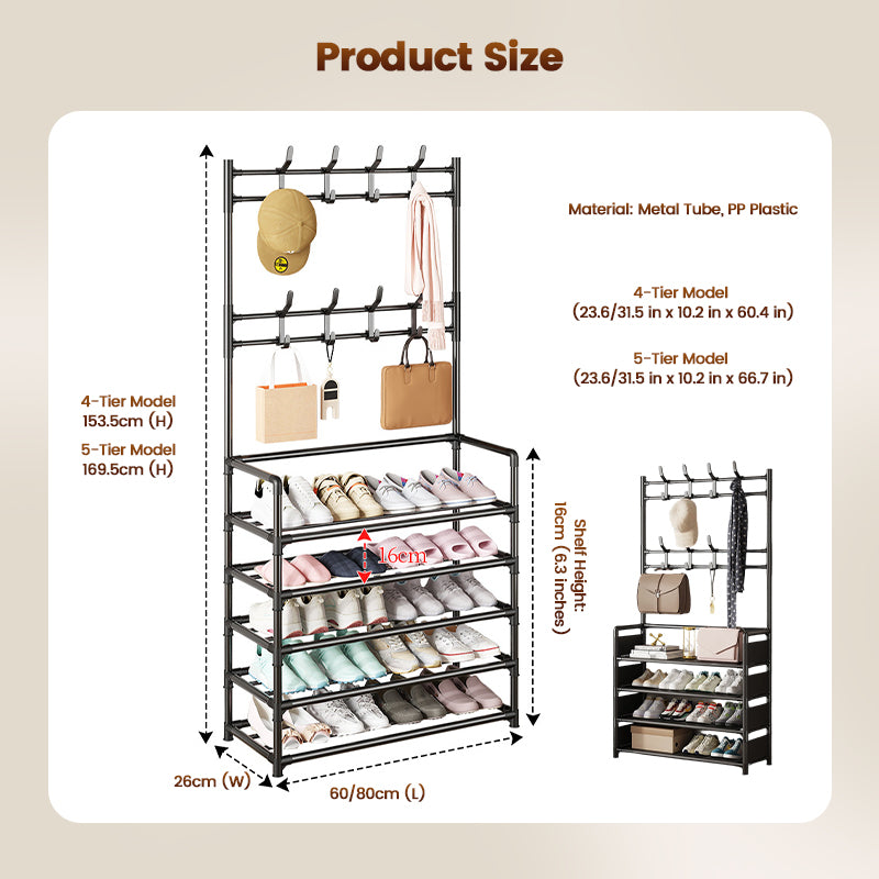 🏠 50% DE RÉDUCTION! ✨ Banc entrée avec étagère – 3‑en‑1, gain de place & robuste 🪑