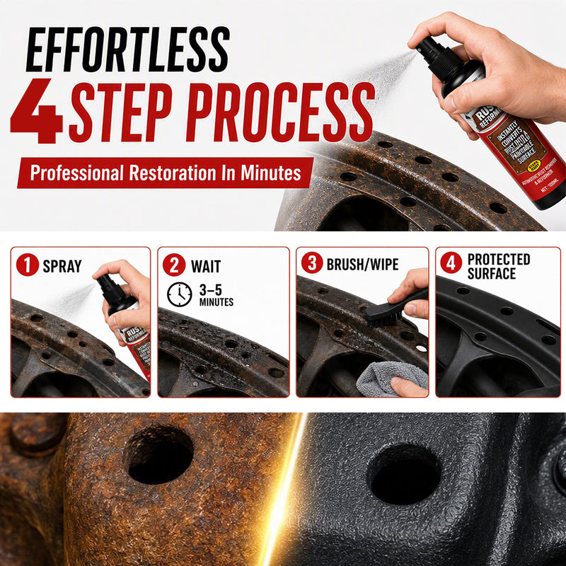 🛡️ ACHETEZ 2, OBTENEZ 1 GRATUIT! 🚗 Spray antirouille – Neutralisation chimique & protection durable ✨