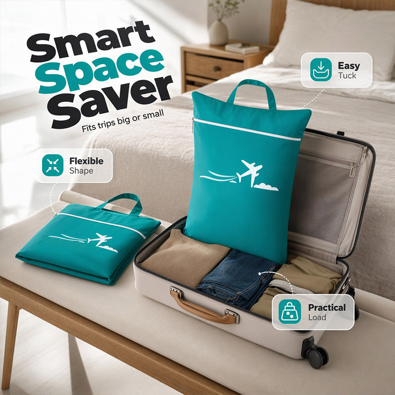 🧳 Grand Sac à Linge de Voyage Imperméable 💧