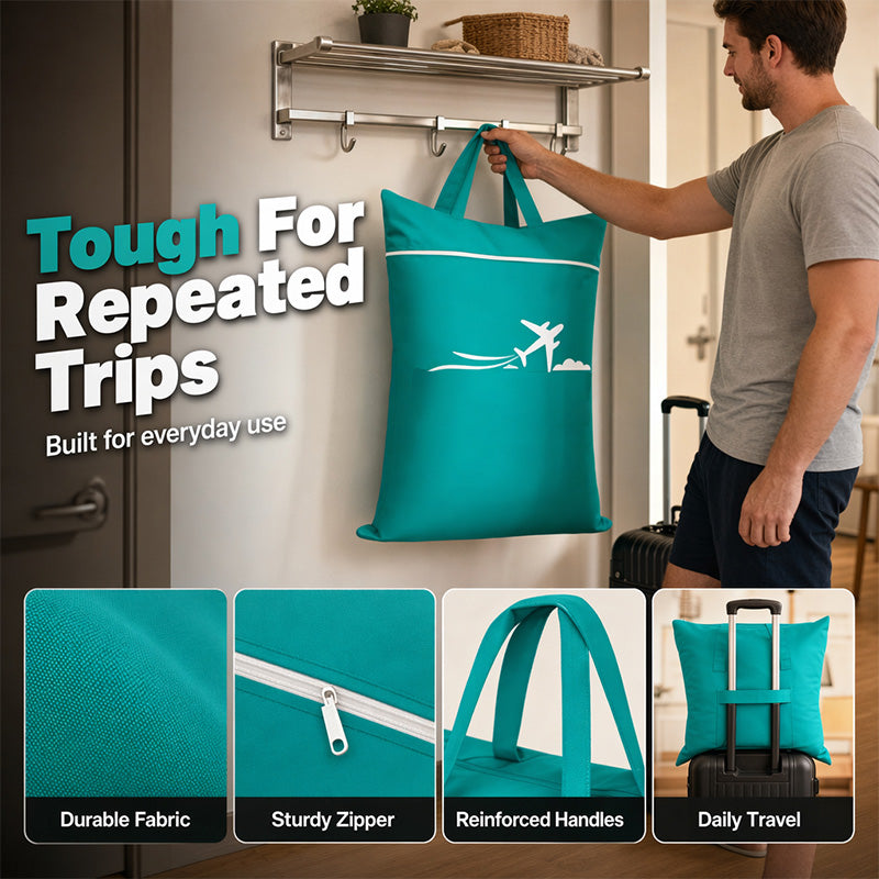 🧳 Grand Sac à Linge de Voyage Imperméable 💧
