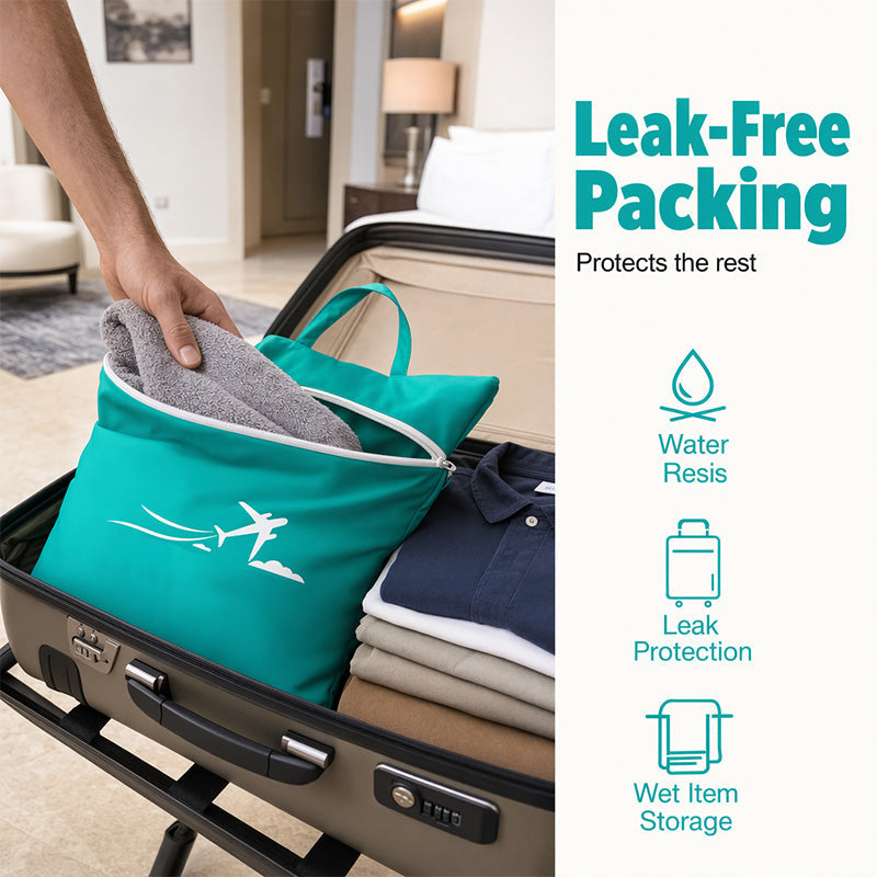 🧳 Grand Sac à Linge de Voyage Imperméable 💧