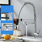Robinet de Cuisine à Ressort Rotatif 360 Degrés