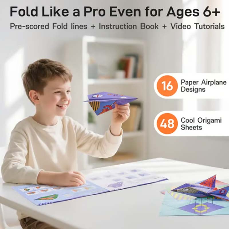 📢📢50 % DE RÉDUCTION !! ⏰Kit d'avions en papier créatifs à faire soi-même pour enfants