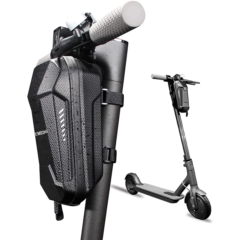Antivol Menottes Haute Résistance pour Trottinette - Chaîne en Acier Alloy avec Sac de Rangement