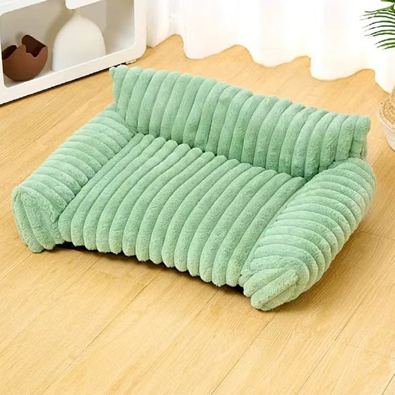 🐾 50% DE RÉDUCTION! 🛋️ Canapé‑Lit Douillet pour Animaux – Enveloppant, doux & décoratif – Confort et style pour votre compagnon ✨