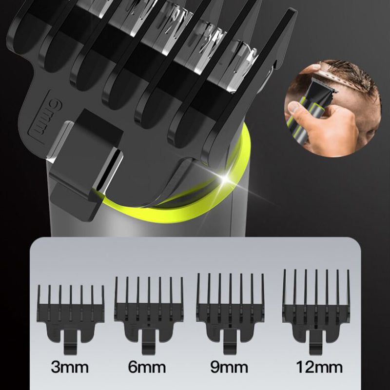 Tondeuse à cheveux multifonctionnelle unisexe 6 en 1
