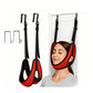 Dispositif de traction cervicale sur porte pour le soulagement des douleurs au cou