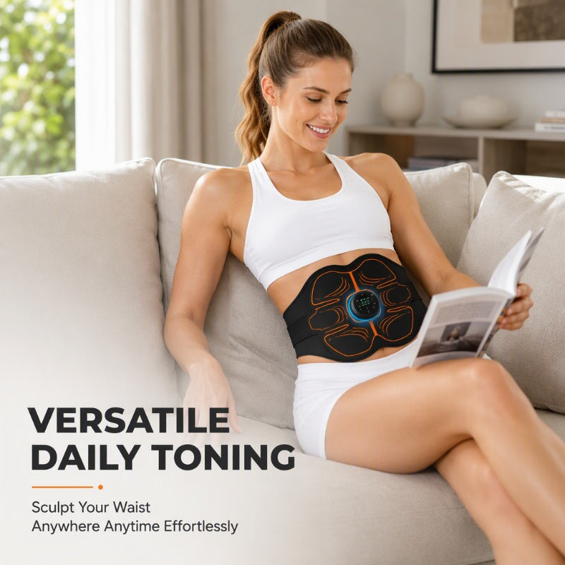 Ceinture de tonification abdominale intelligente rechargeable