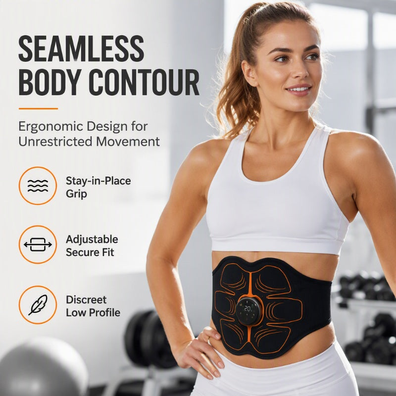 Ceinture de tonification abdominale intelligente rechargeable