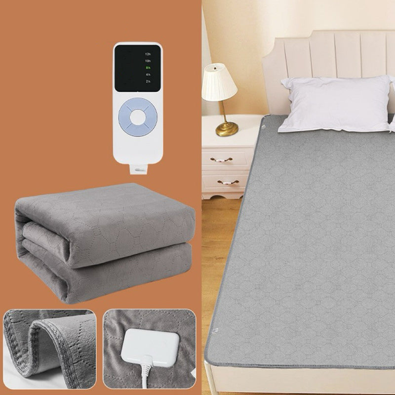 Couverture chauffante électrique thermostatique intelligente pour une personne