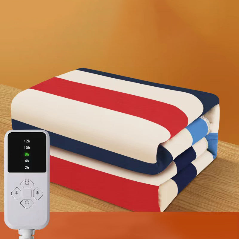 Couverture chauffante électrique thermostatique intelligente pour une personne