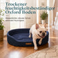 ✨50 % DE RÉDUCTION EN CE MOMENT ! ✨Panier ovale amovible pour animaux en polaire et tissu Oxford avec fond déperlant antidérapant et rembourrage en mousse pour chiens et chats