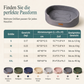 ✨50 % DE RÉDUCTION EN CE MOMENT ! ✨Panier ovale amovible pour animaux en polaire et tissu Oxford avec fond déperlant antidérapant et rembourrage en mousse pour chiens et chats