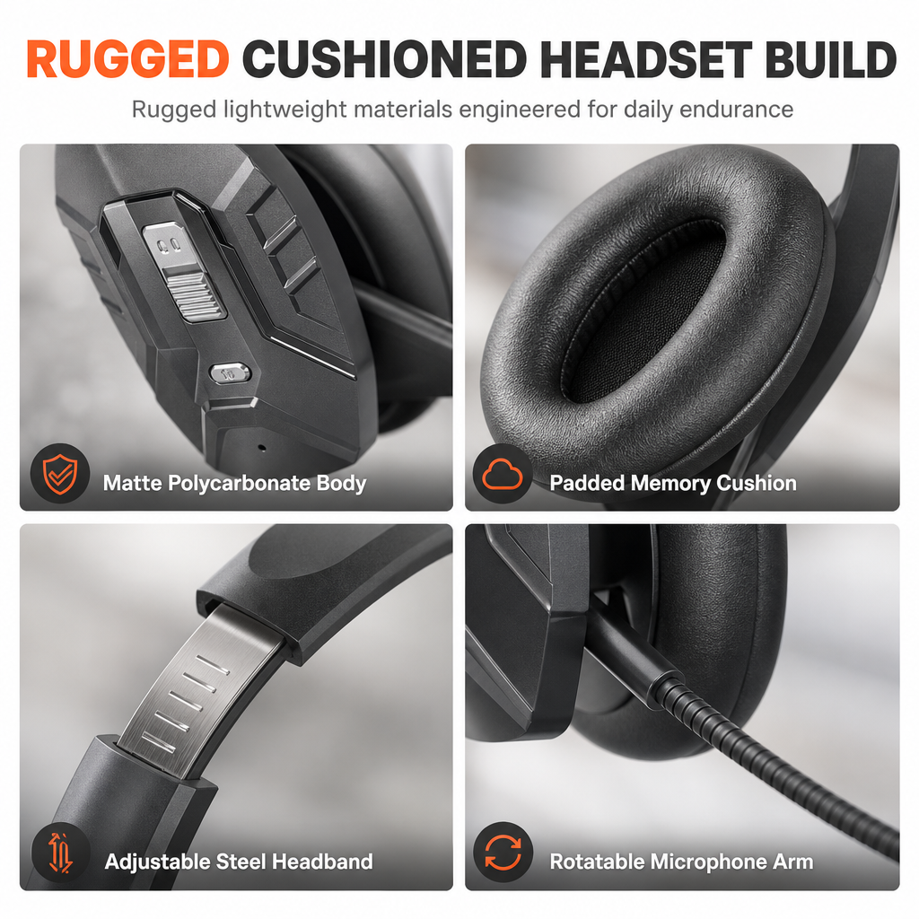 Casque sans fil Bluetooth pour centre d'appels, avec réduction de bruit environnemental ENC et appairage automatique, pour service client et chauffeurs routiers