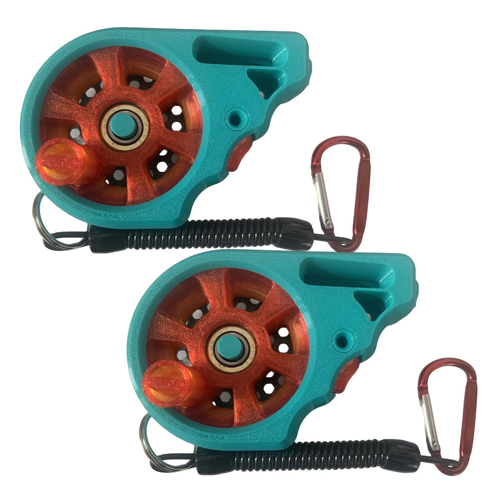 Dispositif portable de moulinet de pêche de poche sans canne