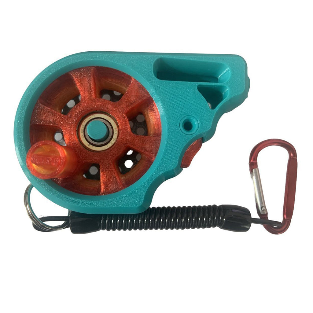Dispositif portable de moulinet de pêche de poche sans canne