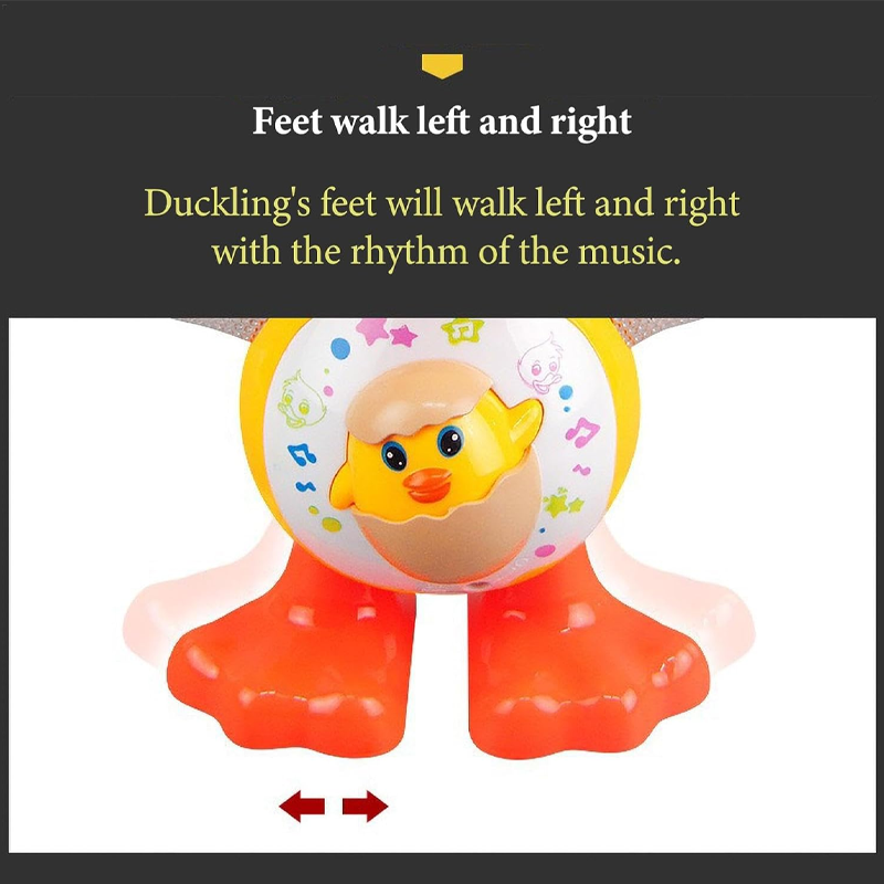 Jouet canard musical interactif pour bébés
